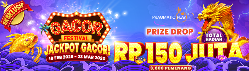 PP – GACOR FESTIVAL: JACKPOT GACOR! CASH DROP